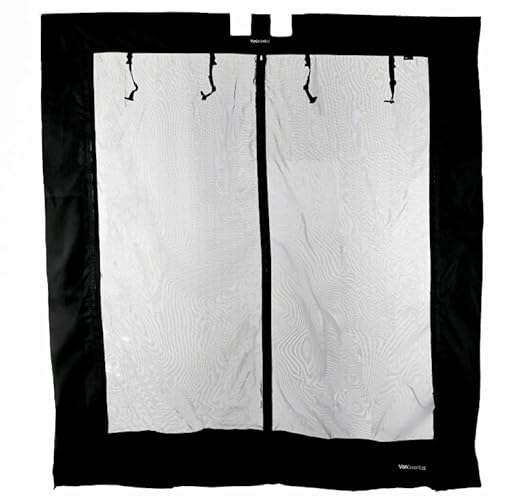 VanEssential REAR DOOR BUG SCREEN ONLY Designed for Ram Promaster HIGH ROOF ONLY - CENTER ZIPPER CLOSURE - Rear Door- High Roof - Full Bug Screen