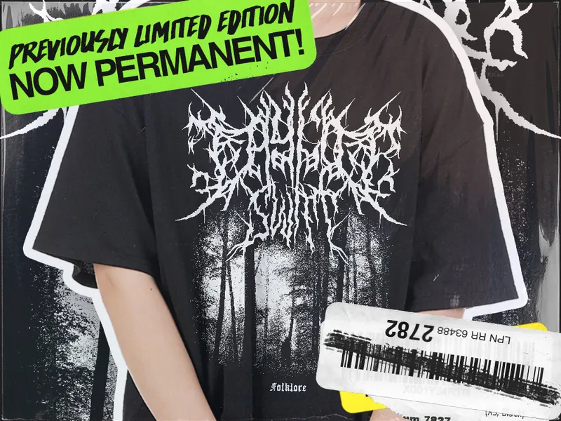 Folklore Black Metal Tee