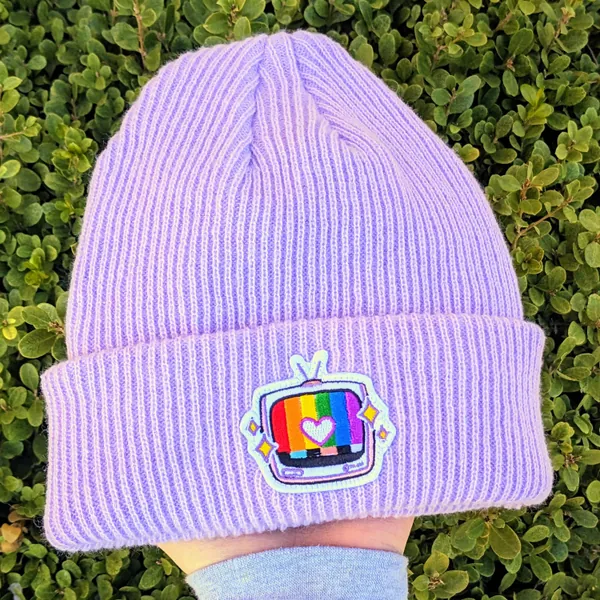 Rainbow TV Beanie