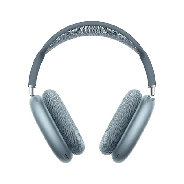 Apple AirPods Max Wireless Over-Ear Headphones, Pro-Level Active Noise Cancellation, Transparency Mode, Personalized Spatial Audio, USB-C Charging, Bluetooth Headphones for iPhone - Blue - USB-C - Blue - Without AppleCare+