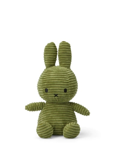 Olive Green Corduroy Miffy plush 9" | Default Title