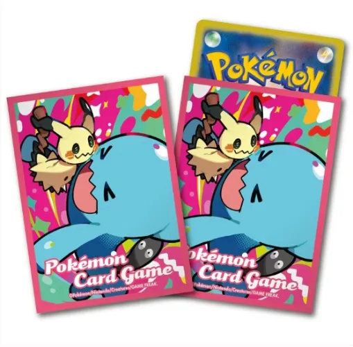 Card Sleeves Mimikyu & Wobbuffet Pokémon Card Game