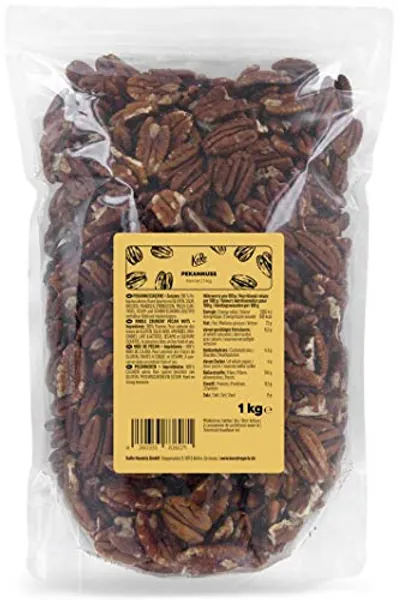 KoRo - Pekannusskerne 1kg - Naturbelassene Pekannüsse in der Vorteilspackung