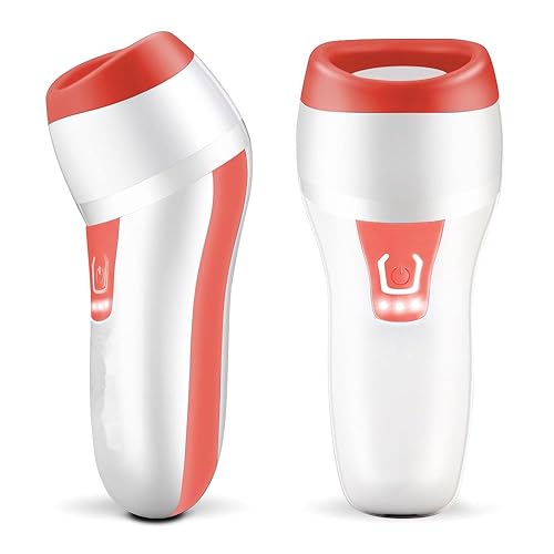 Lip Plumper Device - Automatic Fuller Lip Plumper Device USB Charging, Portable Size, 2 Styles for Lips Makeup (Orange) - Orange