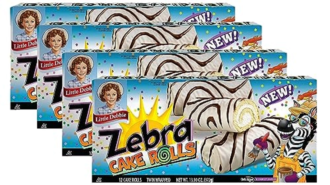 Little Debbie (Zebra Cake Rolls, 4 boxes)
