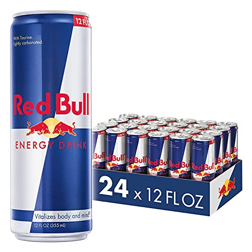 Red Bull Energy Drink, 12 Fl Oz, 24 Cans - Red Bull - 12 oz., 24pk, (1x24)