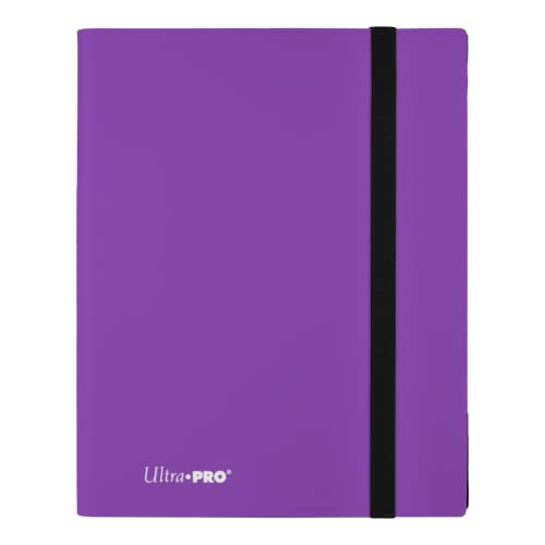 Ultra Pro E-15152 Eclipse 9-Pocket PRO-Binder-Royal Purple - Royal Purple