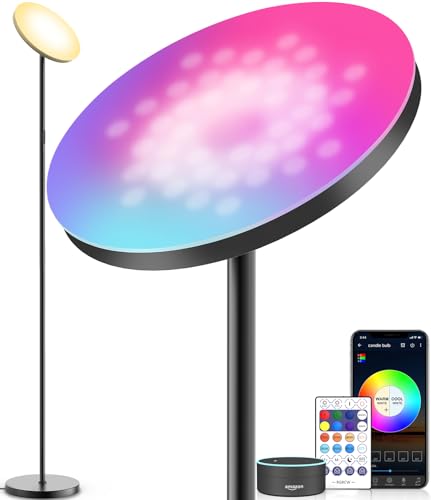 YHW Smart RGB LED Floor Lamp