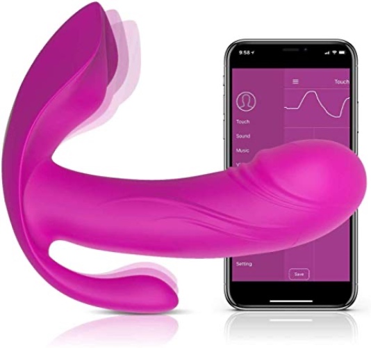 Smart Phone App Controlled G Spọt Vibrạtor Clịtorạl Vibrạtor - Clịtōrial clitǒriál Stimulator Adult Rechargable Vibrạdorsẹx for Womẹn - Ðịldo Vibrạtor Sẹx Ạdult Toy KT1