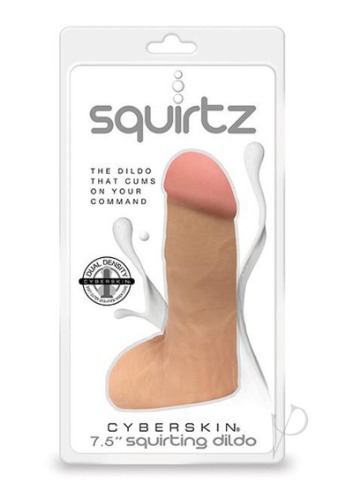 Squirtz Cyberskin 7.5" Squirt Dildo