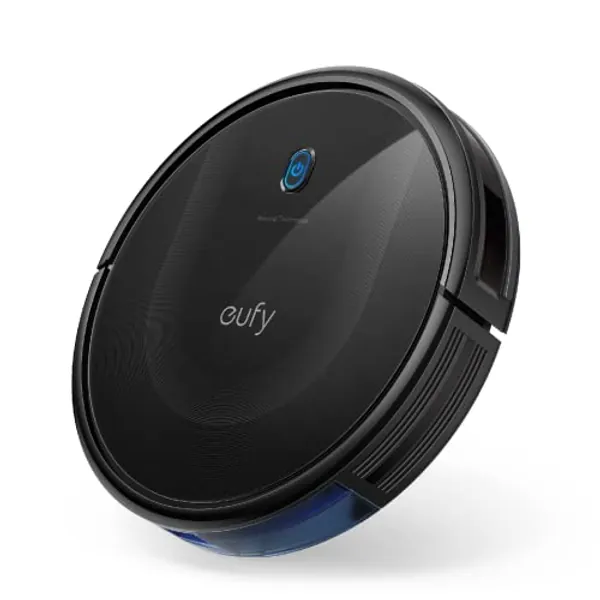 eufy BoostIQ RoboVac 11S MAX, Robot Vacuum Cleaner, Super Thin, Powerful Suction, Quiet, Self-Charging Robotic Vacuum Cleaner, Cleans Hard Floors to Medium-Pile Carpets, Black