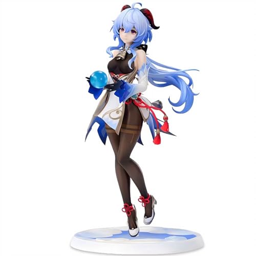 PQKL-party Genshin Impact Figur, Anime Figuren Genshin Impact, 23cm Ganyu Anime Figur PVC, Genshin Impact Spielzeug Charakter Modell Figuren, Ganyu Figur, Desktop Dekoration Geburtstagsgeschenk