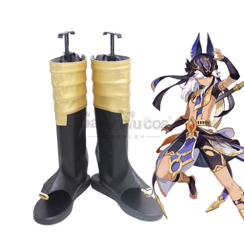 Game Genshin Impact Cosplay Cyno Cosplay Shoes - 40