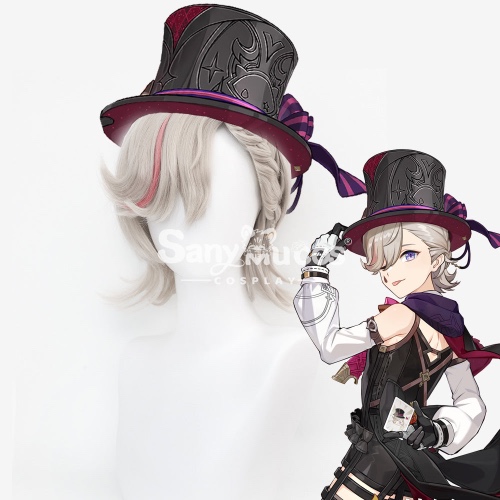 Game Genshin Impact Cosplay Lyney Cosplay Wig