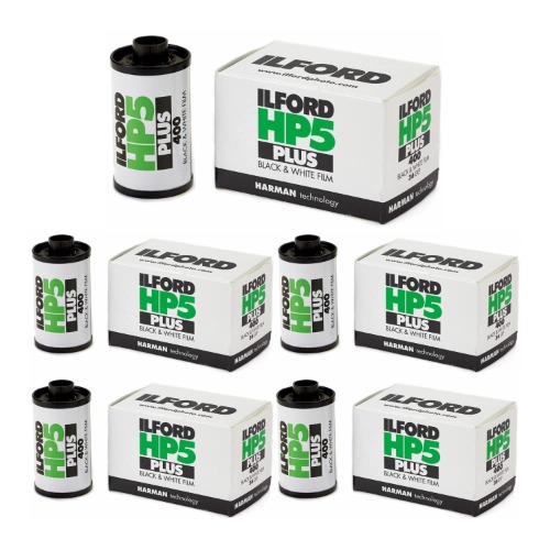Ilford HP5 Plus, Black and White Print Film, 35mm, ISO 400, 36 Exposures 5 Pack - 5 Pack $96.53