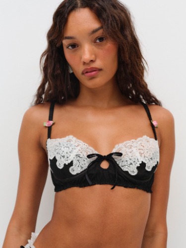 Maeve Underwire Bra — Black