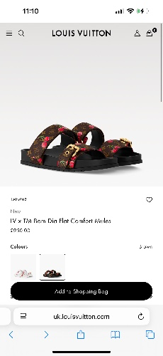 Louis Vuitton sandals 