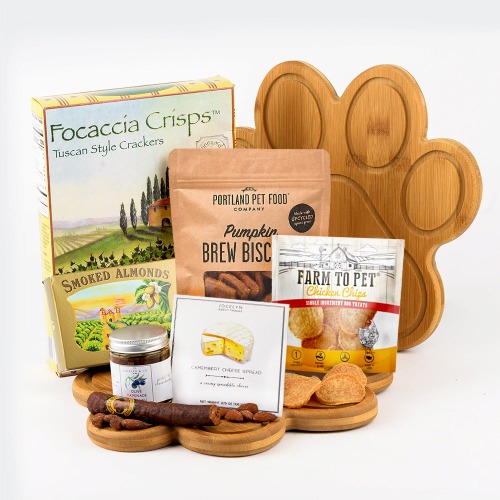 705-ORG - Pawsitively Gourmet Picnic Adventure Buddies Gift Box for Dog Owners | Default Title