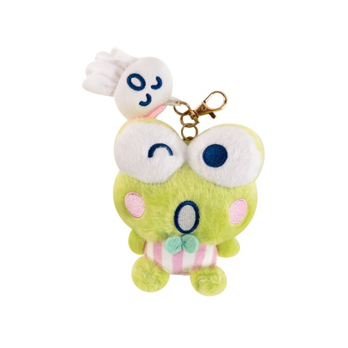 Keroppi Plush Mascot Keychain (Teru Teru and Me Series)