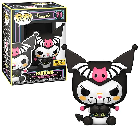 Funko Pop! Kuromi (Black Light) Hot Topic Exclusive Vinyl Figure