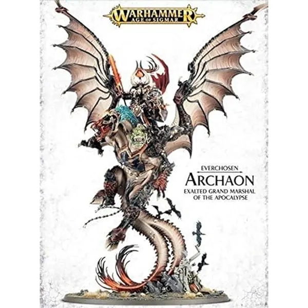 Games Workshop 99120201045 Everchosen Archaon Exalted Grand Marshal, Black