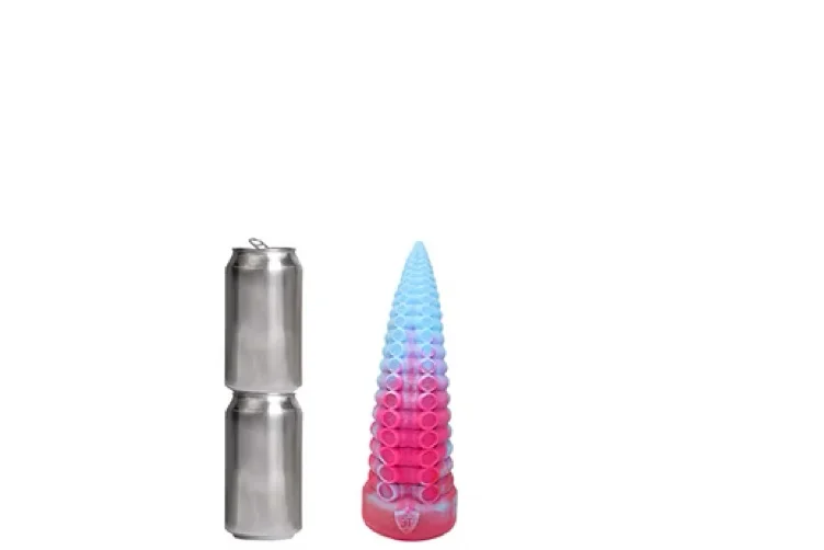 ORIGINAL TENTACLE (Skyberry) Platinum Silicone Dildo