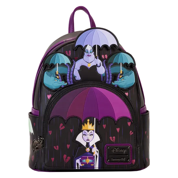 Disney Villains Curse Your Hearts Mini Backpack
