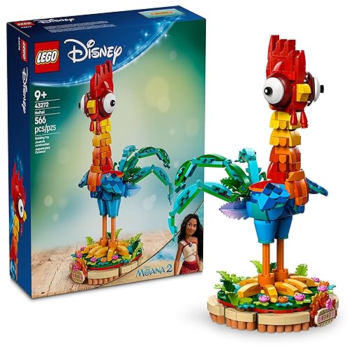 LEGO Disney Moana 2 Heihei - Building Toy for Kids, Girls & Boys, Ages 9+ - Moana & Disney Toy for Fans - Gift Idea for Birthday - 43272