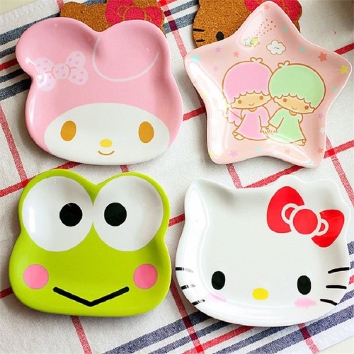 Kawaii Dinner Plates - Set of all 4 (Save $15)