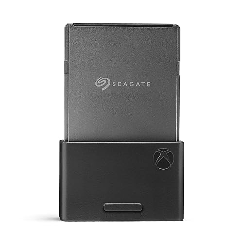 Seagate Storage Expansion Card 2TB Solid State Drive - NVMe SSD for Xbox Series X|S, Quick Resume, Plug & Play, Licensed (STJR2000400) Black - Expansion Card for Xbox Series X|S - 2TB - Black