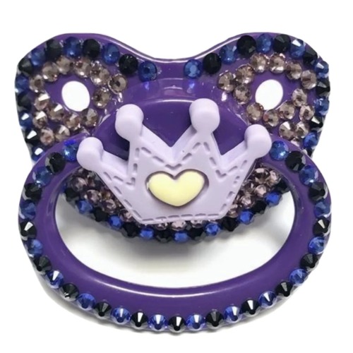 Purple Princess Deco Pacifier
