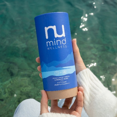 Stress & Mild Anxiety Support Supplement + Probiotic Blend