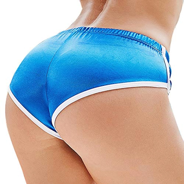 Women Sexy Booty Shorts Retro Dolphin Shorts Sports Yoga Gym Running Hot Pants