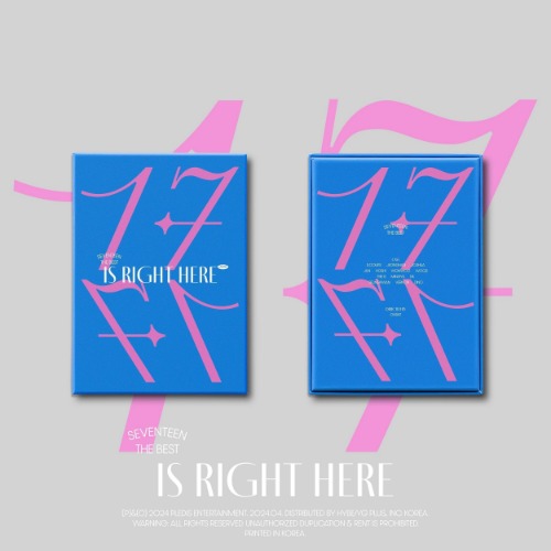≡;- ꒰ ° Seventeen Best Album '17 Is Right Here ꒱
