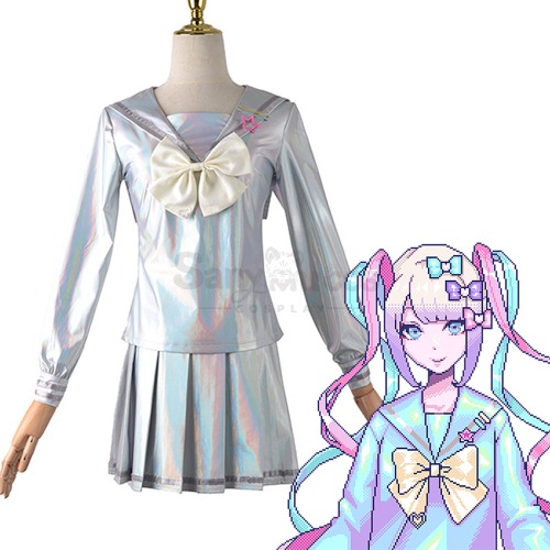 【In Stock】Game Needy Streamer Overload Cosplay KAngel Cosplay Costume - XXL