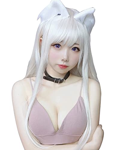 Fake Boobs False Breast Fake Breasts Silicone Breastplate Breast Froms For Crossdresser Cosplay Transgender B-G Cup - White - E-silicone filler