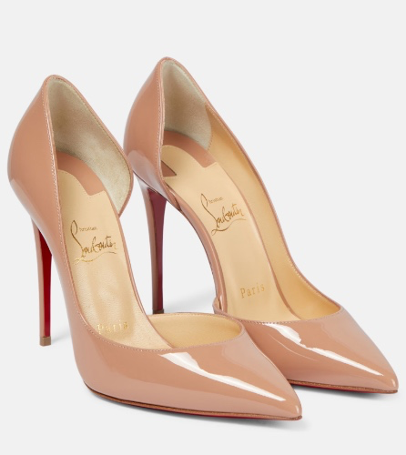 Christian Louboutin Iriza Patent Blush 100mm