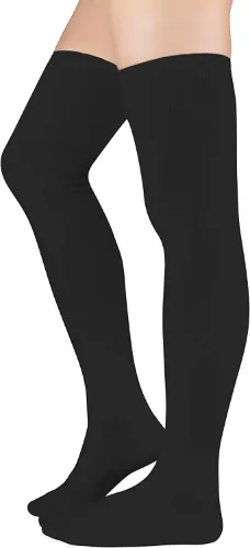 Womens Athletic Socks Thigh High Socks