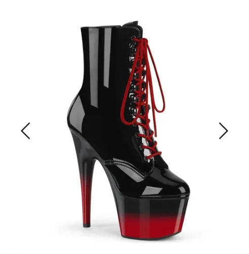 Pleaser Adore 1020BR-H ankle boots