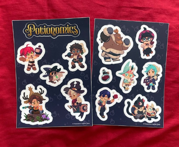 Potionomics Sticker Set