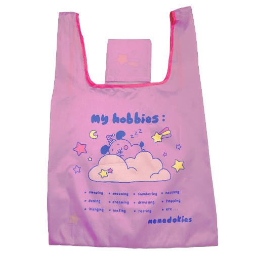 FOLDABLE BAGS | SLEEPY HOBBIES (PURPLE)