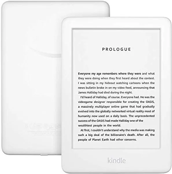 Certified Refurbished Kindle (2019 release) - Now with a Built-in Front Light - White - Ad-Supported