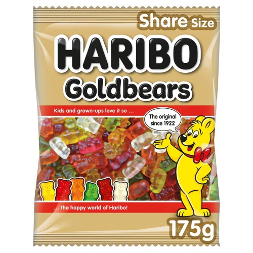 Haribo Gold Bears Sweets Bag, 175g