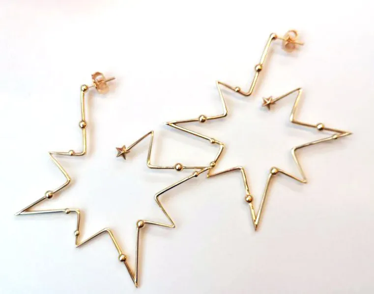 Portia Hoops - Silver