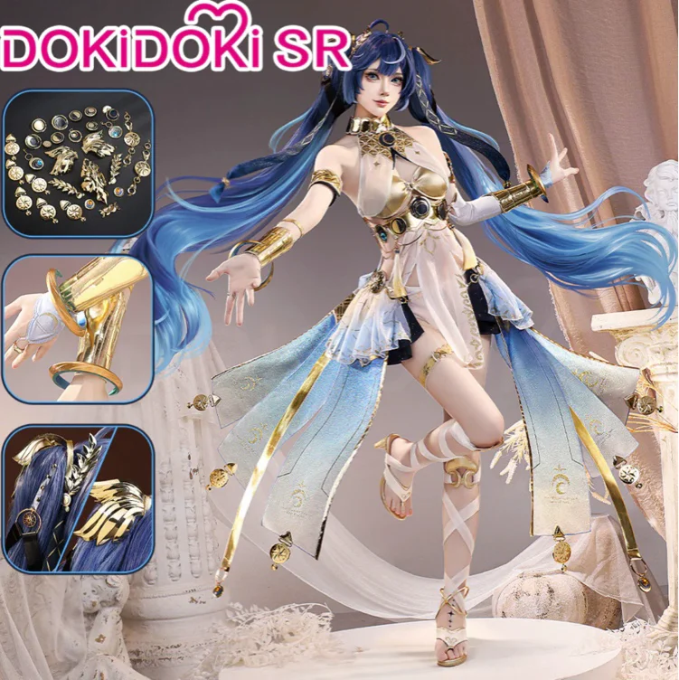 DokiDoki-SR Game Wuthering Waves Cosplay Iuno Costume | S-Order Processing Time Refer to Description Page