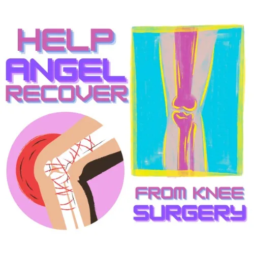 support for my September knee surgery!