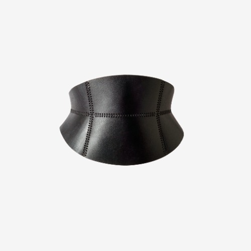 MELISSA BUSTIER BELT | XS / Black / Silver