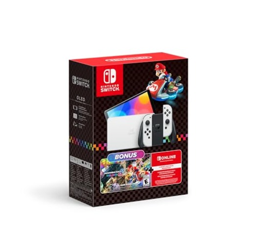 Nintendo Switch™ – OLED Model: Mario Kart™ 8 Deluxe Bundle - Nintendo Switch - OLED Model Mario Kart™ 8 Deluxe Bundle