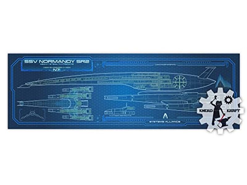 SSV Normandy SR2 - Mass Effect - 36 x 11.75 (Panoramic Print)