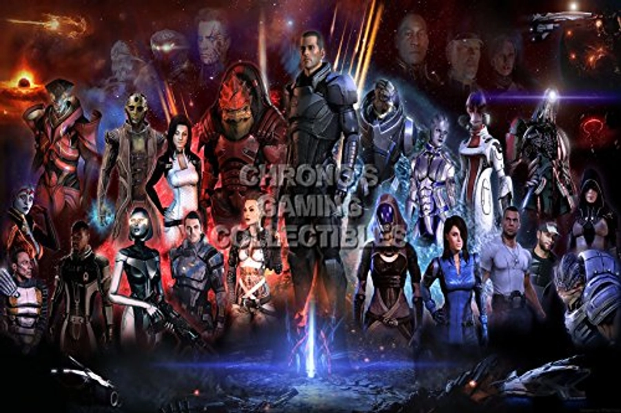 PrimePoster - Mass Effect PC Poster Glossy Finish Made in USA - YMAS027 (24" x 36" (61cm x 91.5cm))